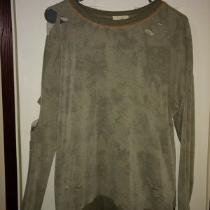 Destressed Super Soft Oddy Sweatshirt